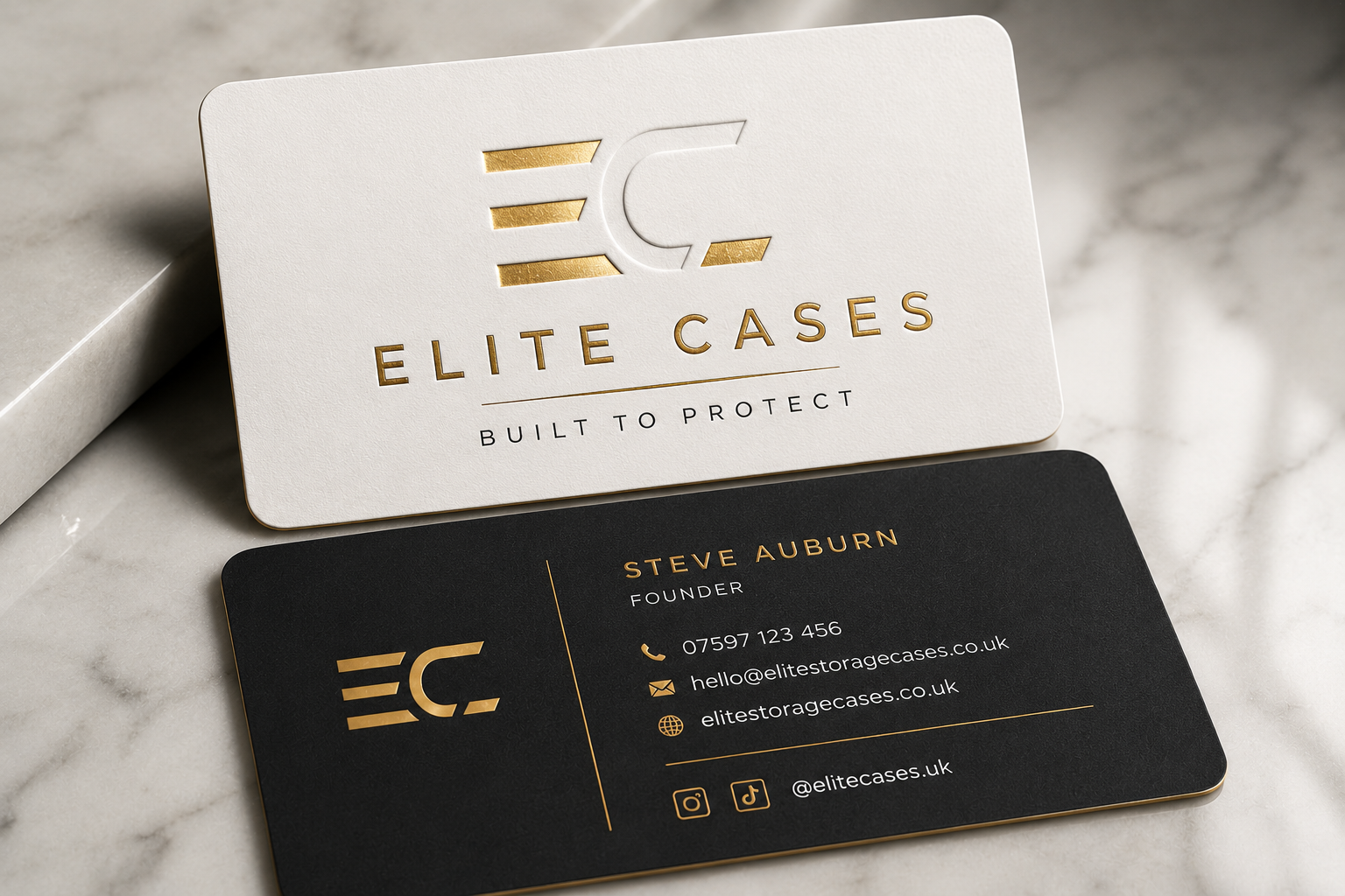 Custom business cards